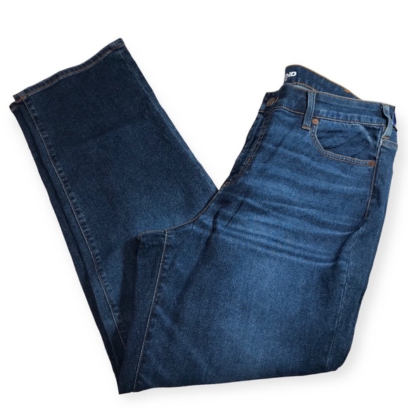 Lands' End Navy Blue NWT Straight Leg Jeans Size 18W - Picture 3 of 15